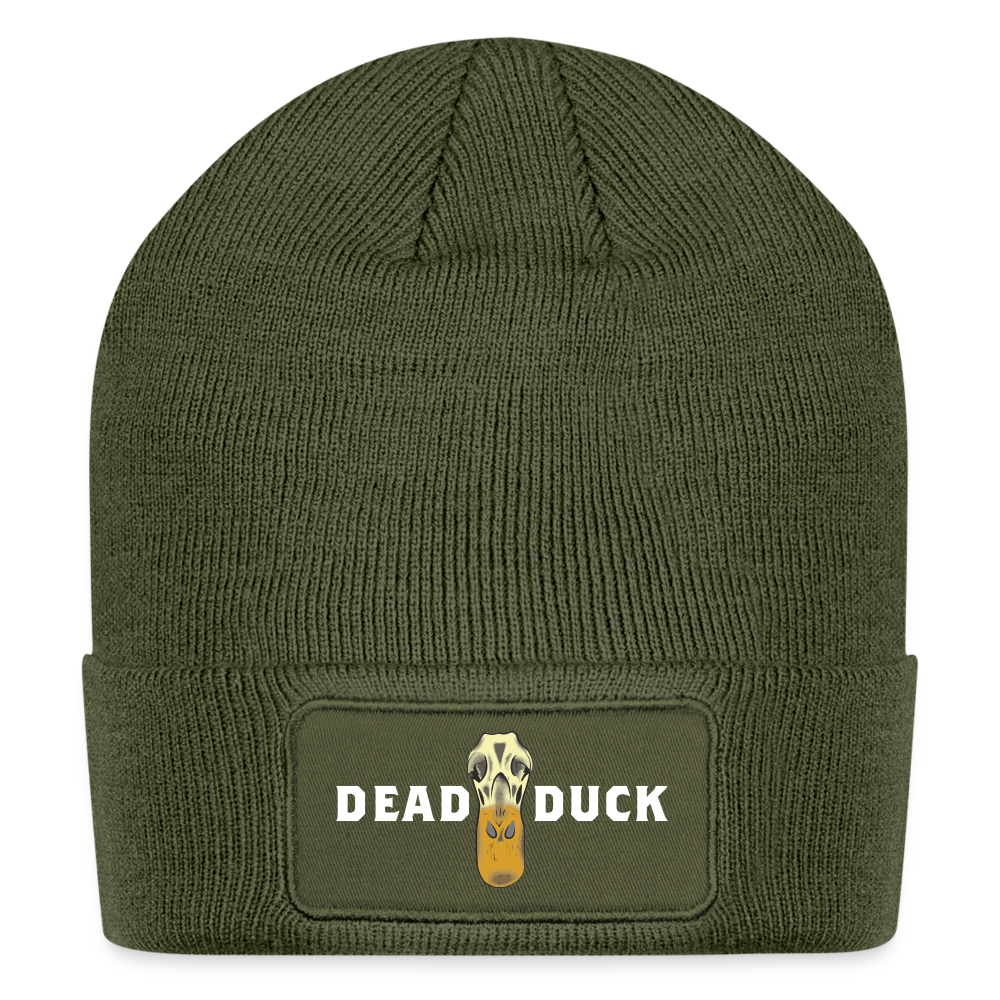 Dead Duck Co. Logo Beanie - olive