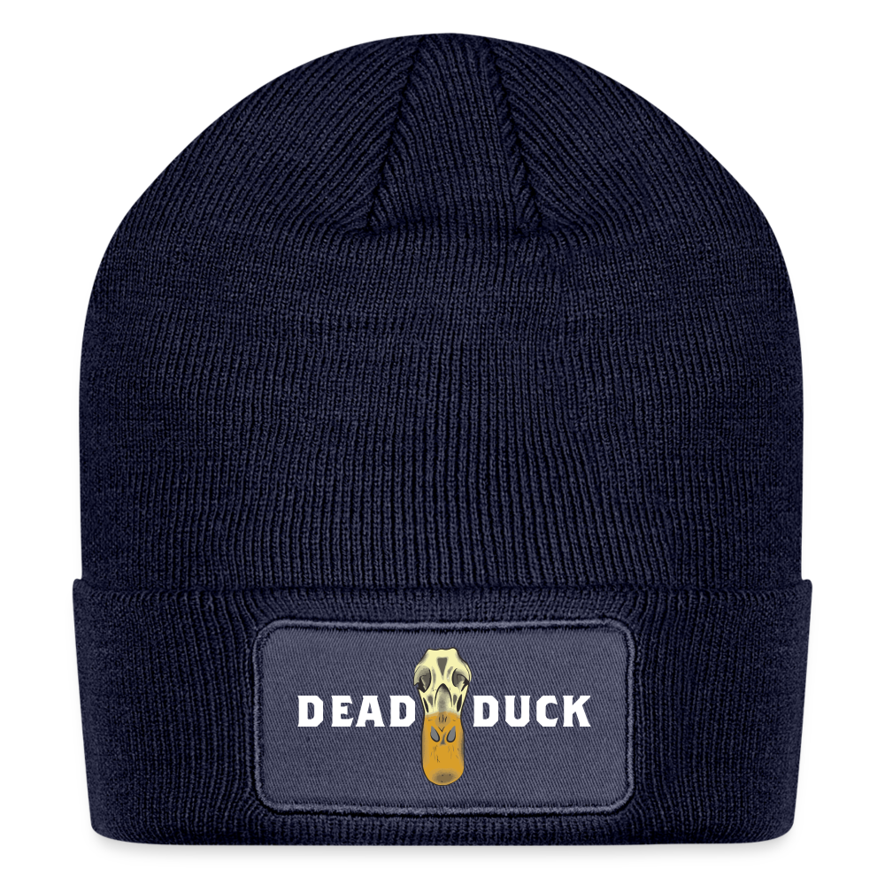 Dead Duck Co. Logo Beanie - navy