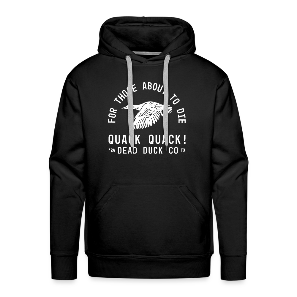 Quack Quack Hoodie - black