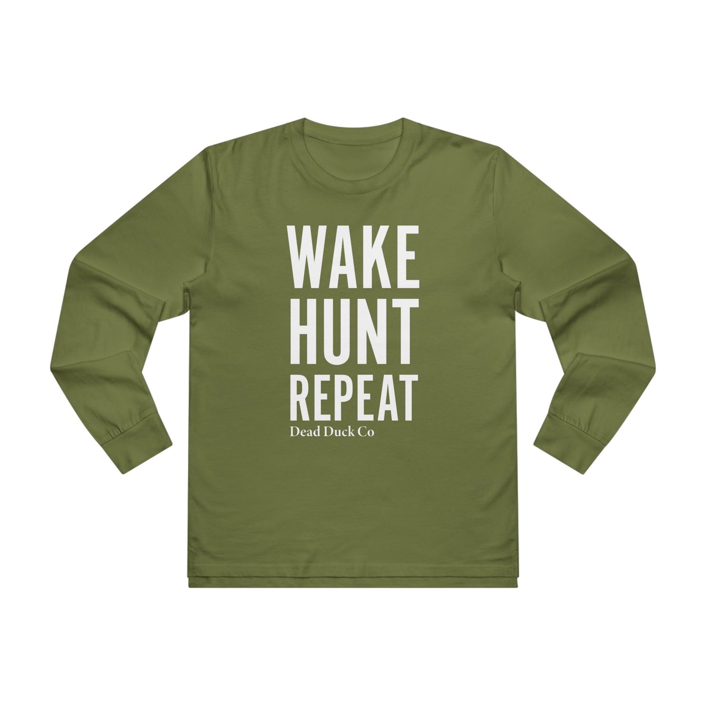 "Wake Hunt Repeat" Long Sleeve Baselayer